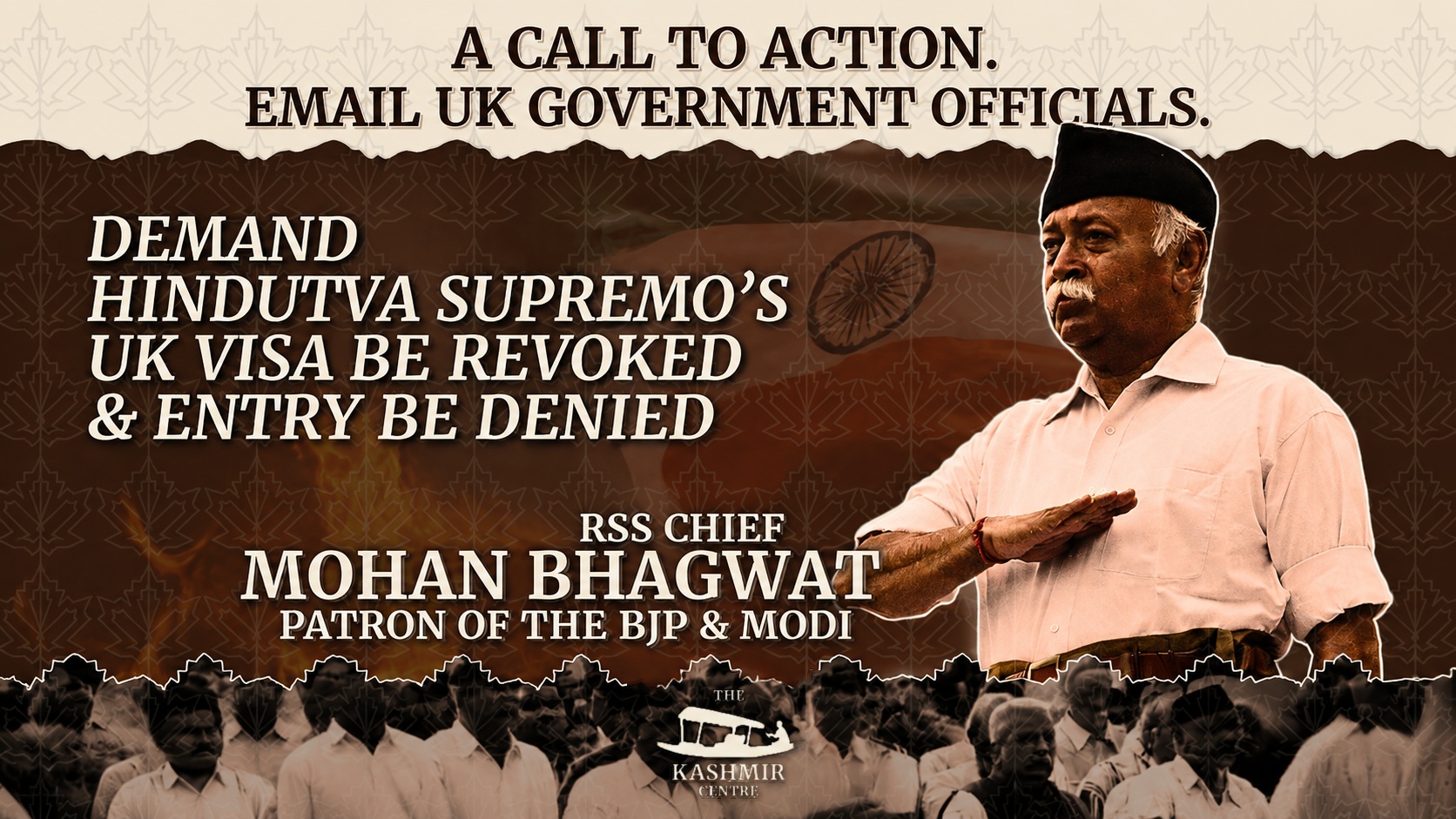 Revoke UK Visa of RSS Chief Mohan Bhagwat